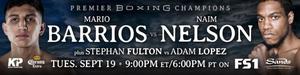 Barrios and Nelson set to clash in main event of PBC