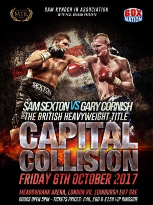 Sexton beats Cornish to win the British Heavyweight Championship