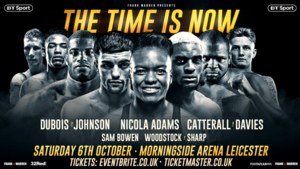 Catterall Decisions Davies&comma;Dubois Defeats Johnson