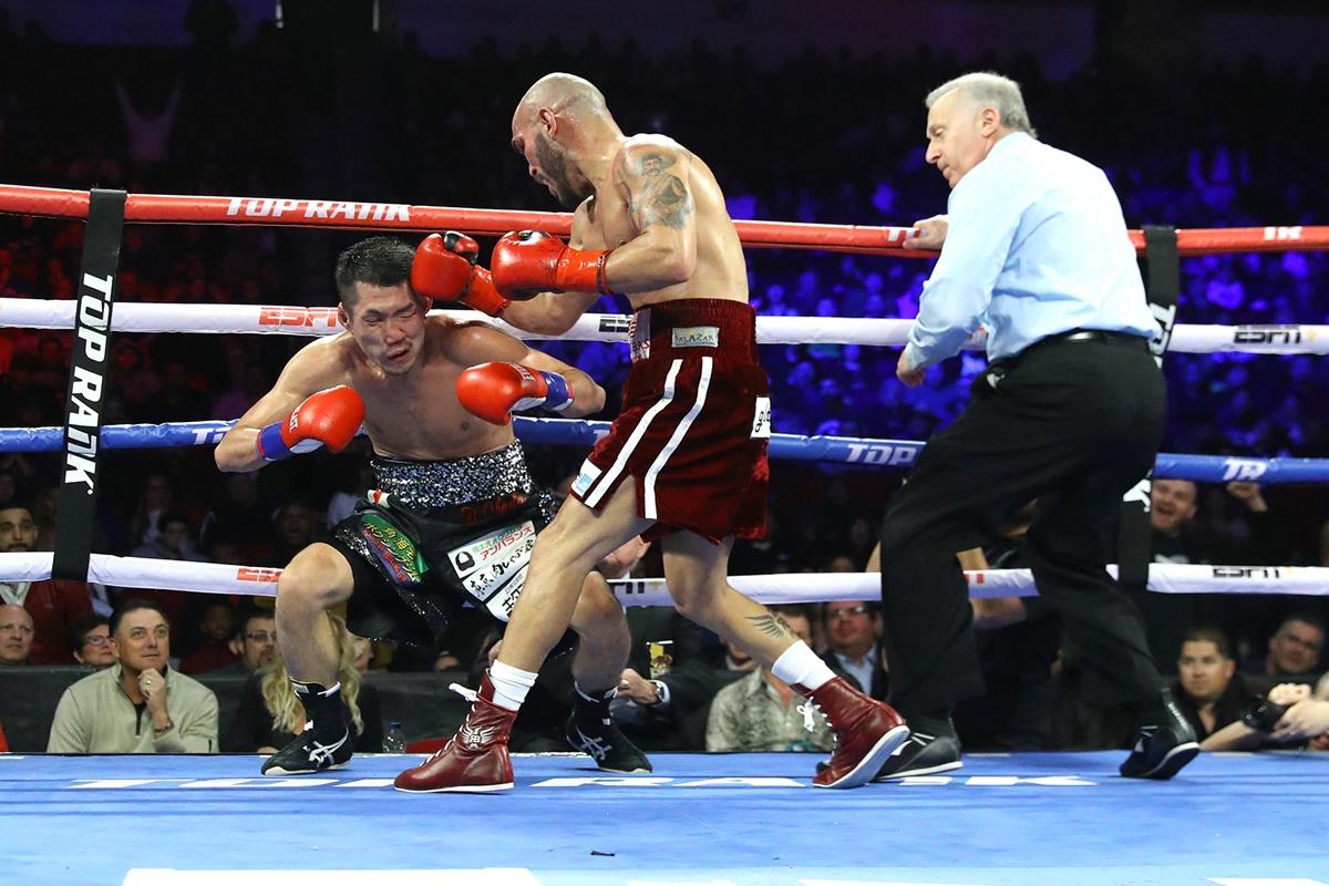Ray Beltran kncks out Hiroki Okada In Fresno thriller