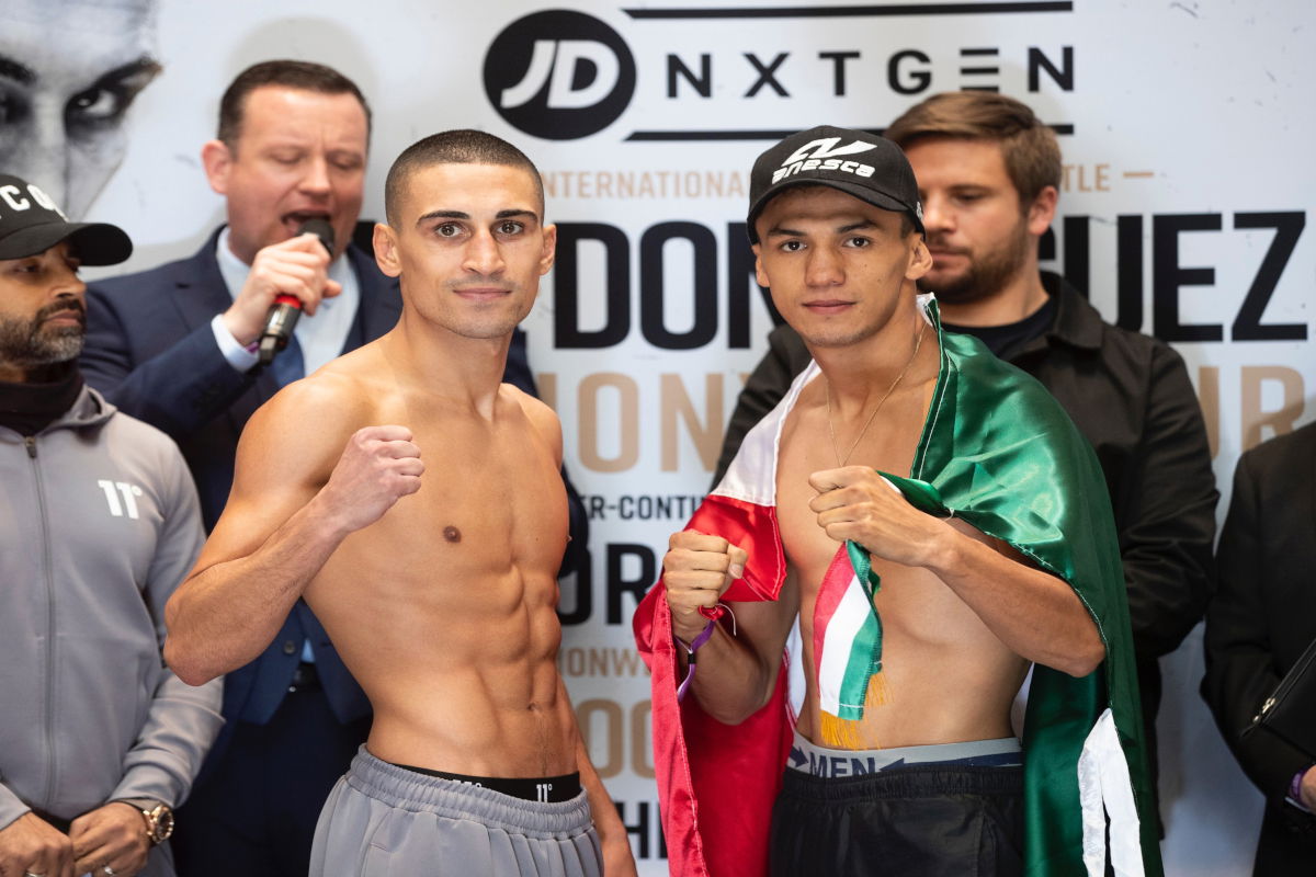 Jordan Gill blasts Emmanuel Dominguez in three