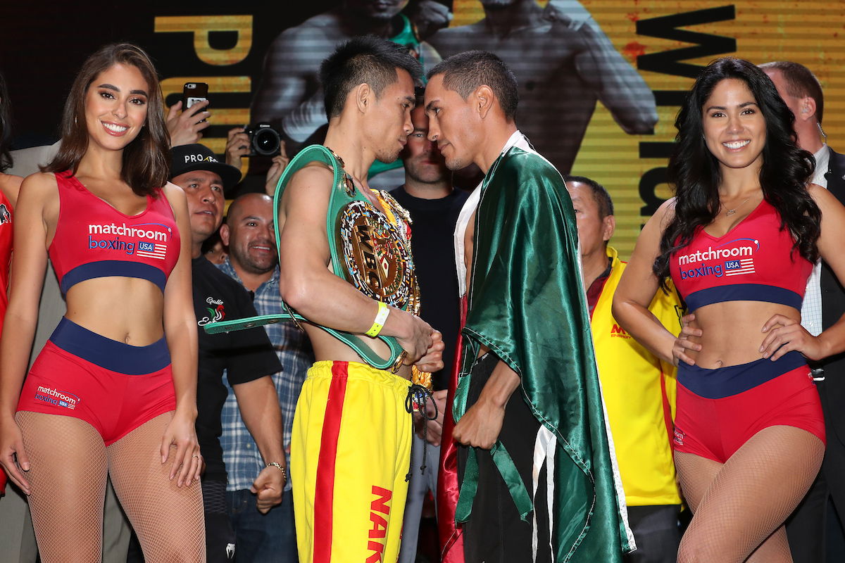 Srisaket Sor Rungvisai vs Juan Francisco Estrada II weigh-in weights and running order