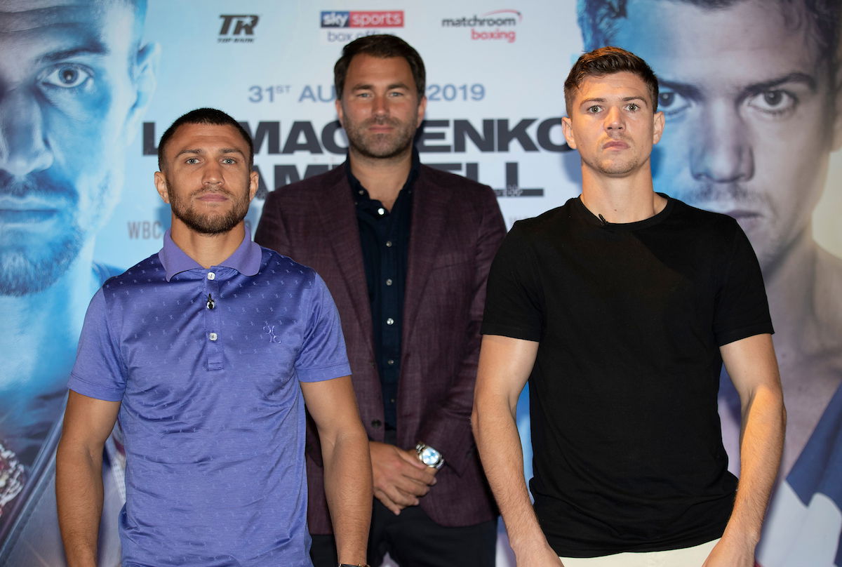 Vasiliy Lomachenko says Luke Campbell ‘maybe a big challenge’ – all the best press conference quotes