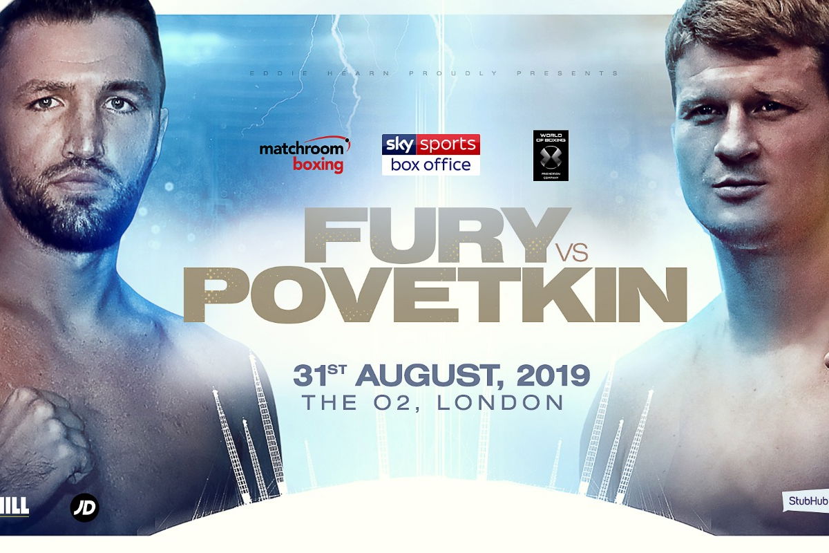 Eddie Hearn: ‘Hughie Fury has a big set of balls’ to fight Alexander Povetkin