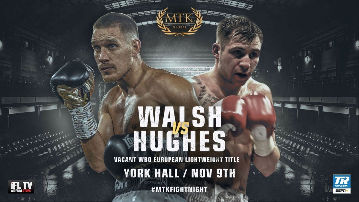 Liam Walsh already back fighting for titles