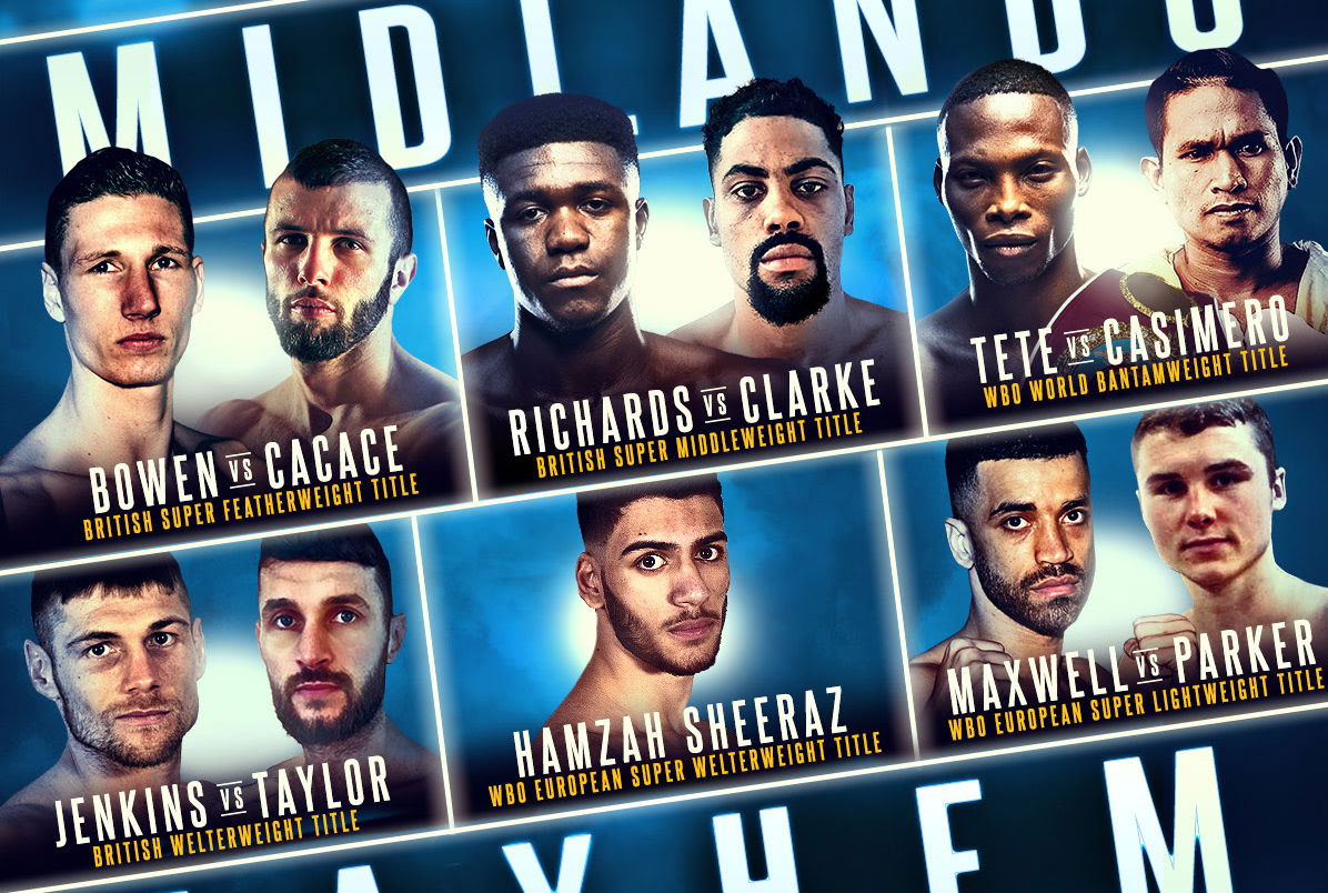 Frank Warren returns to Birmingham, after nearly a decade, with 6 title fights