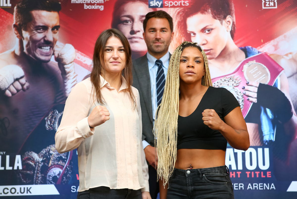 Katie Taylor targets Cecilia Brækhus superfight after Linardatou