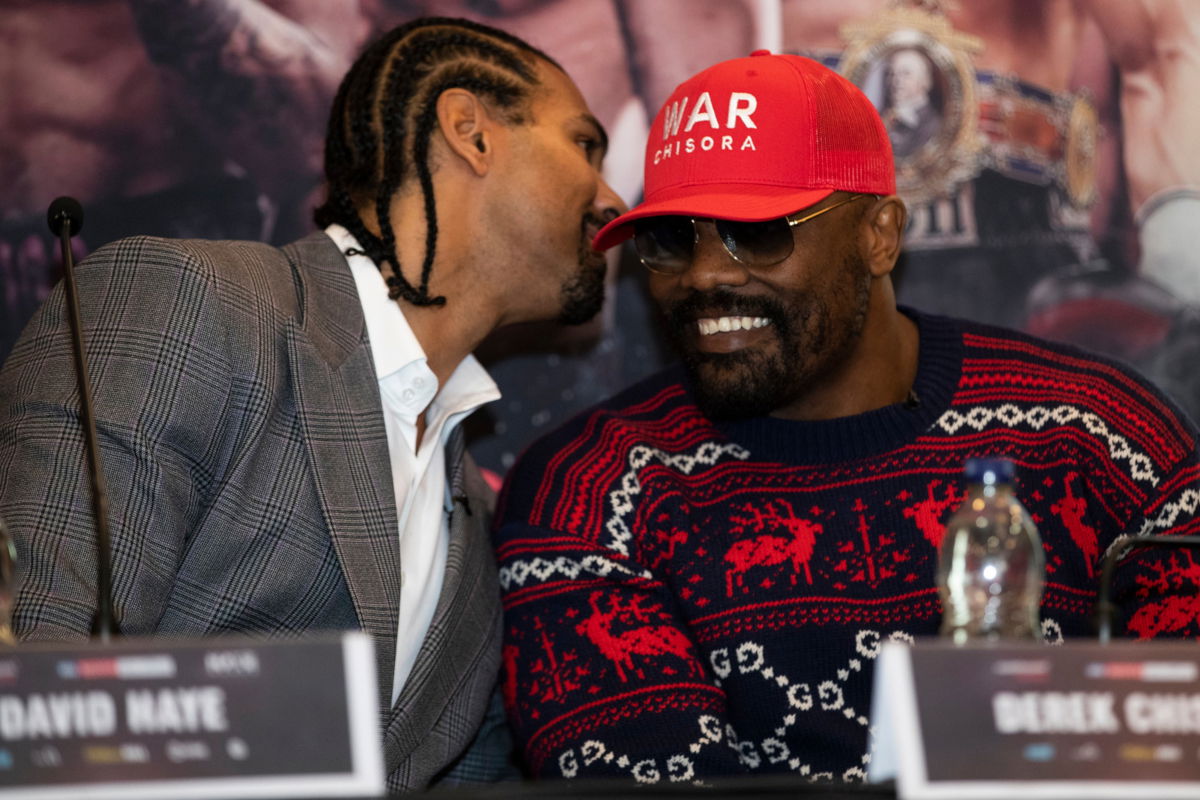 Oleksandr Usyk vs Dereck Chisora could be for WBO world title, says David Haye
