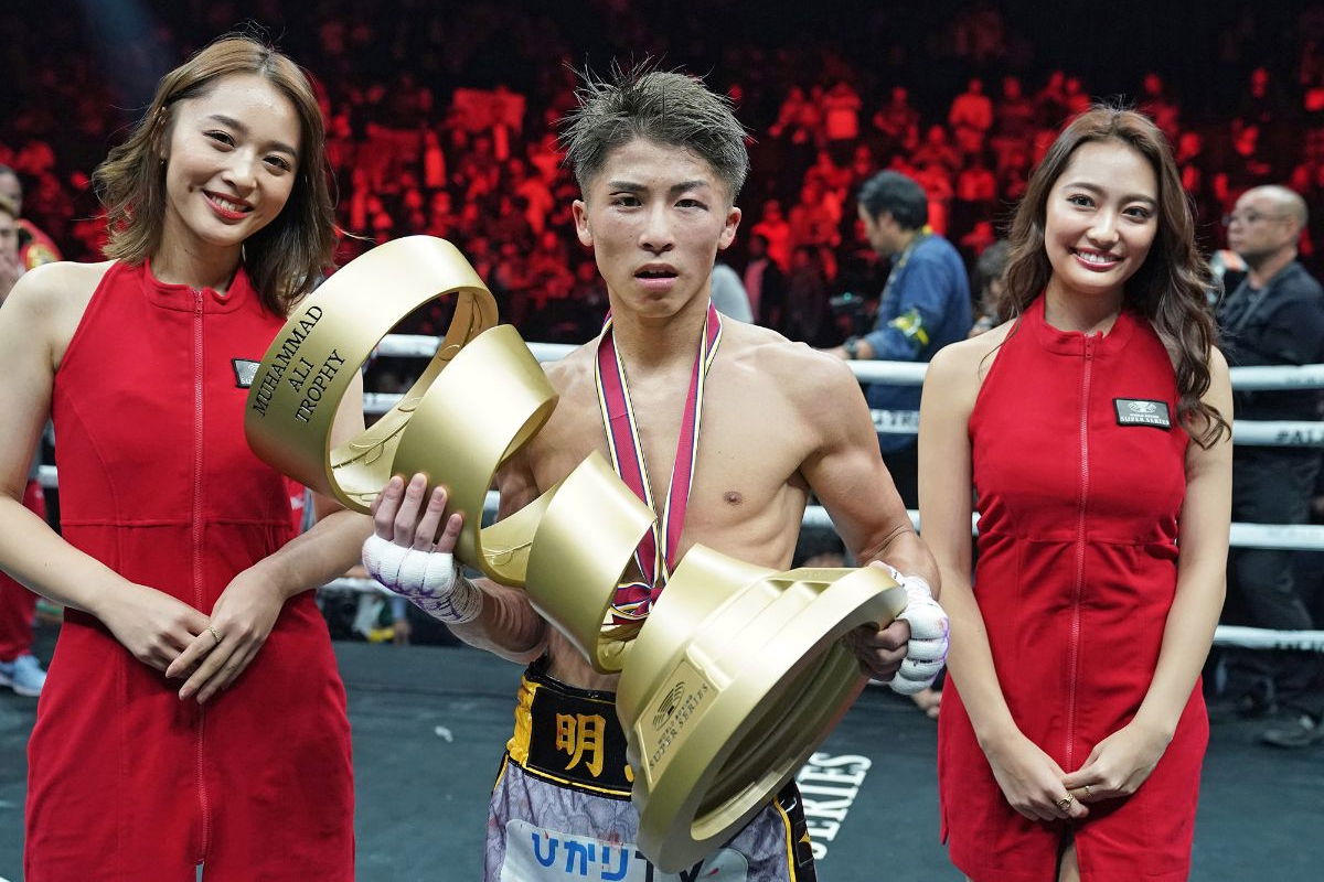 Naoya Inoue loans Nonito Donaire WBSS Ali Trophy to fulfil promise to his kids