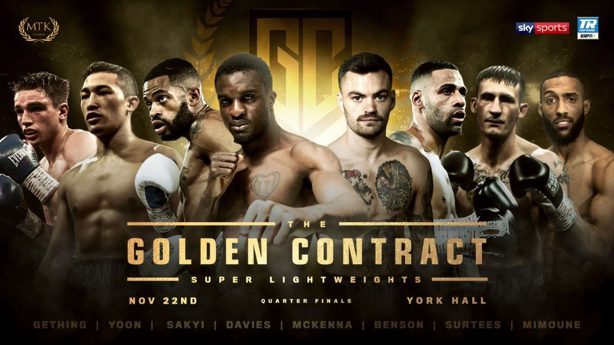 Ohara Davies vs Tyrone McKenna grudge match delayed in Golden Contract tournament