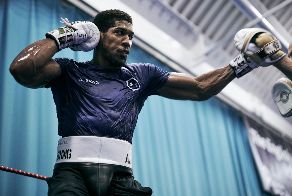 Anthony Joshua training photos: ‘I’m not gunshy, ready to swing and trade’ with Andy Ruiz Jr