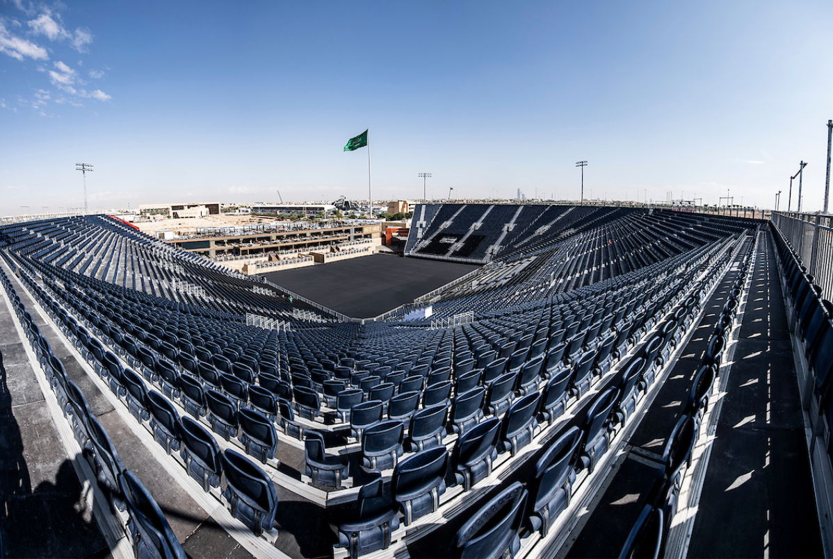 Andy Ruiz vs Anthony Joshua 2 VENUE READY in Diriyah