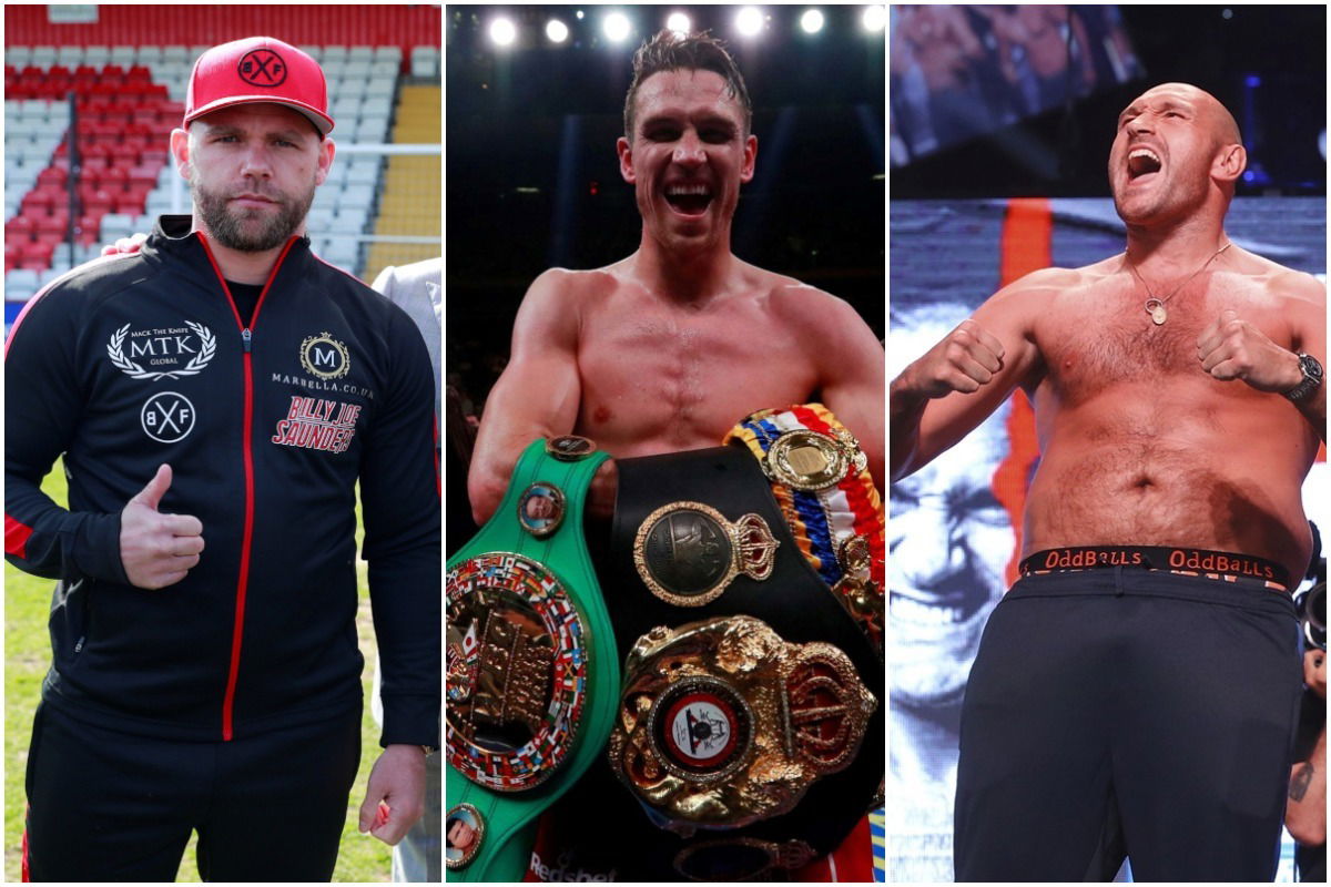 Tyson Fury, Saunders et al: Where the UK top 5 p4p boxers train