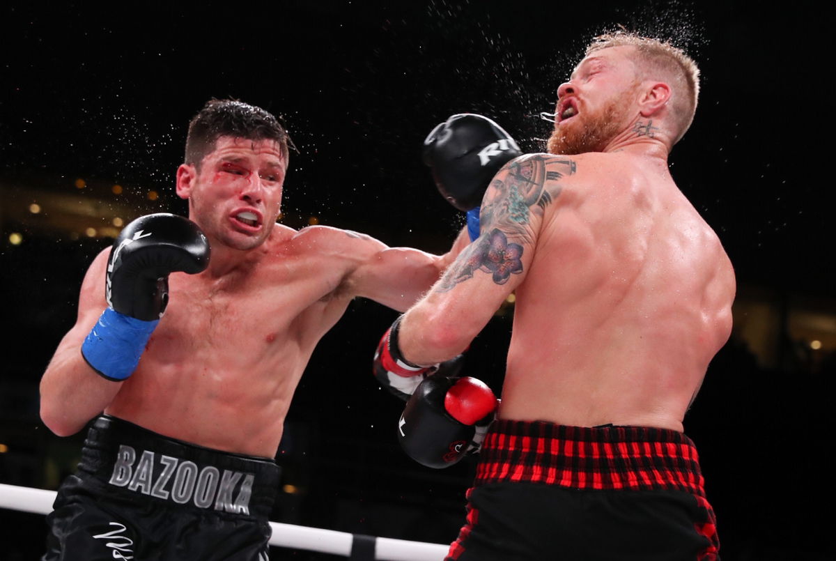 ‘Kell Brook feeling the pressure, he has his hands full,’ says Mark DeLuca
