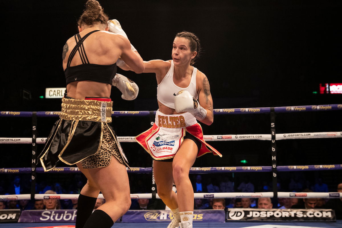 Terri Harper becomes Britain’s latest world champion, Kid Galahad produces career-best performance