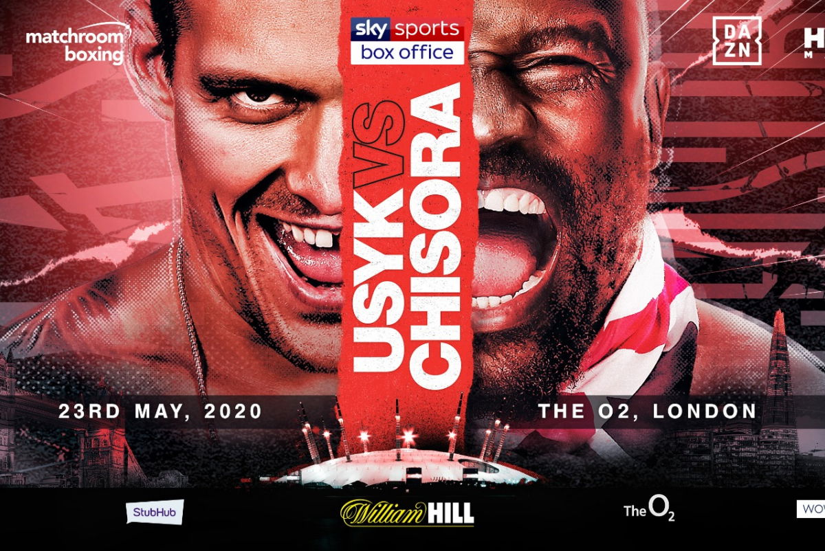 Oleksandr Usyk vs Dereck Chisora confirmed for Sky Sports Box Office