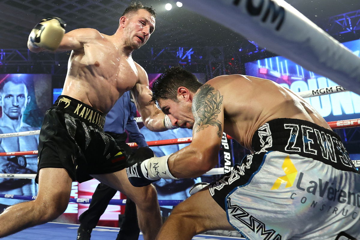 Mean Machine vs Mikael Zewski (Mikey Williams/Top Rank)