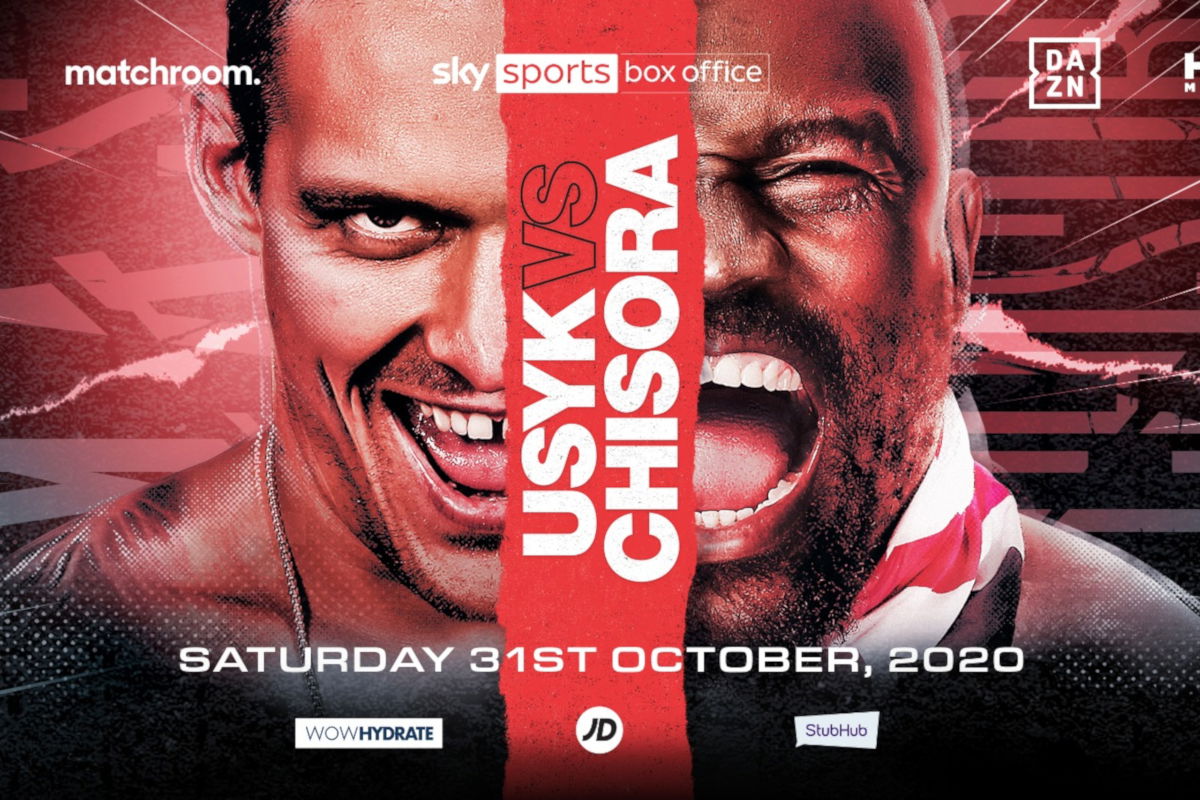Oleksandr Usyk vs Dereck Chisora finally confirmed, for Halloween