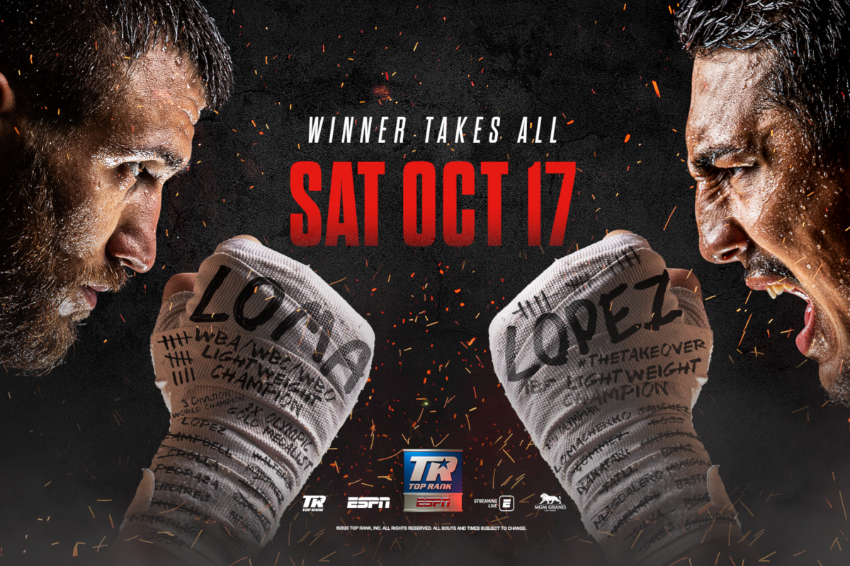 Vasyl Lomachenko vs Teofimo Lopez: How to watch in the UK