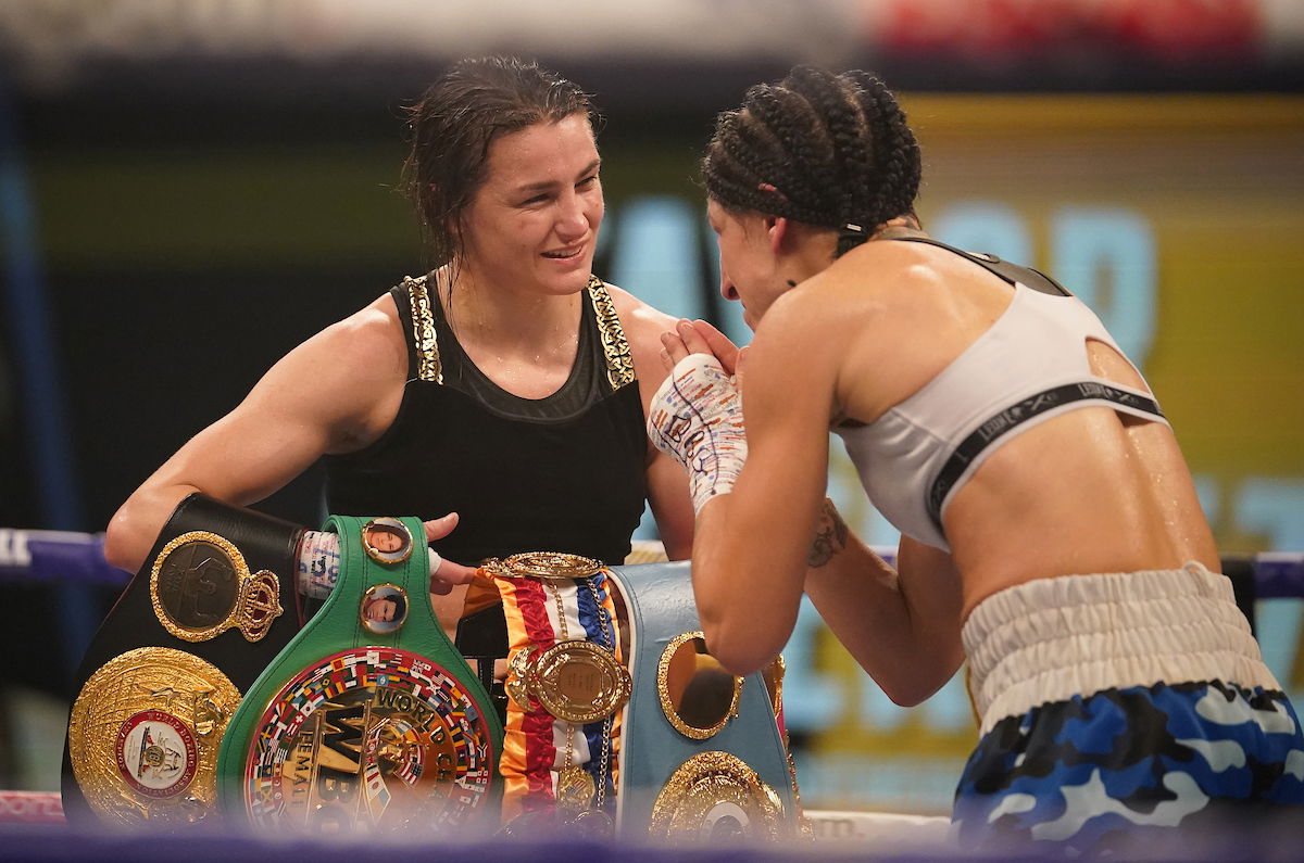 Katie Taylor leads female triple-header to over 2m views