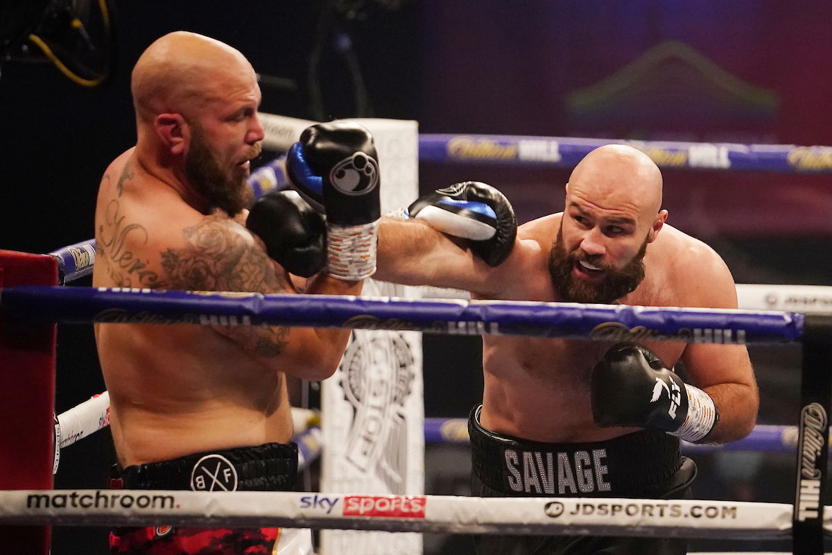 Alen Babic vs Tom Little (Mark Robinson/Matchroom)