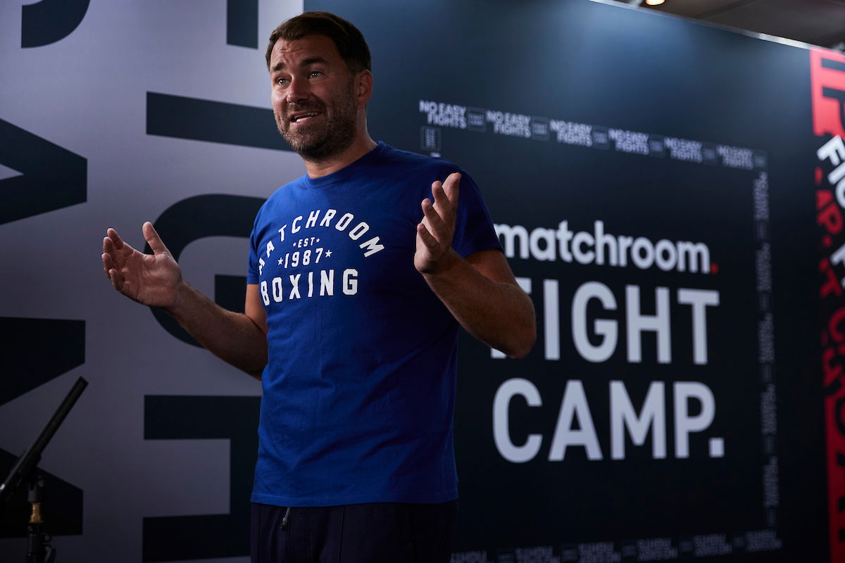 Eddie Hearn (Mark Robinson/Matchroom)