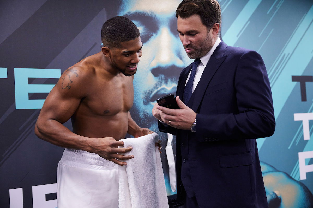 Eddie Hearn: Anthony Joshua beats Tyson Fury and here’s why
