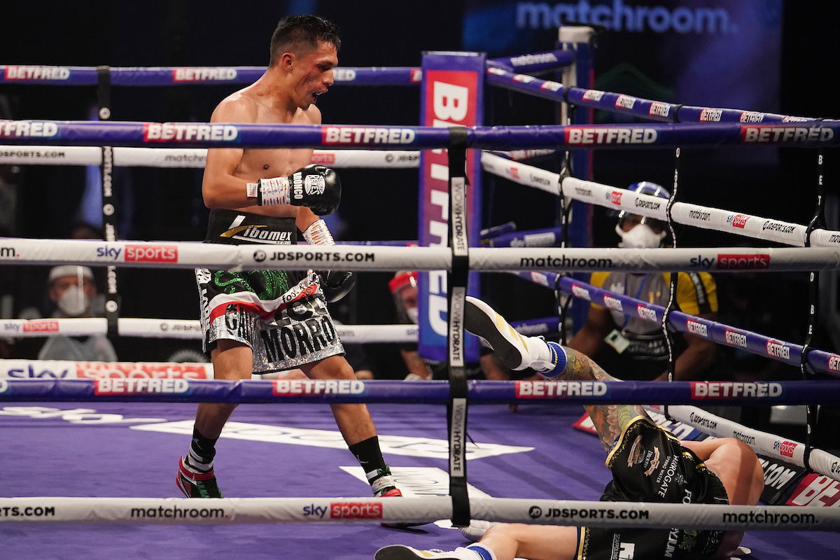 Josh Warrington shockingly and brutally upset by huge underdog Mauricio Lara