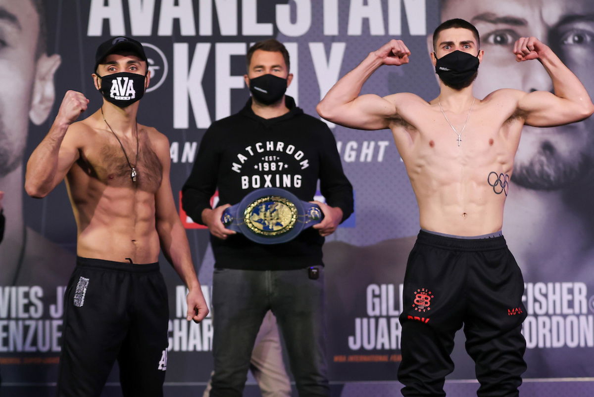 David Avanesyan vs Josh Kelly weights, TV channel, running order & undercard