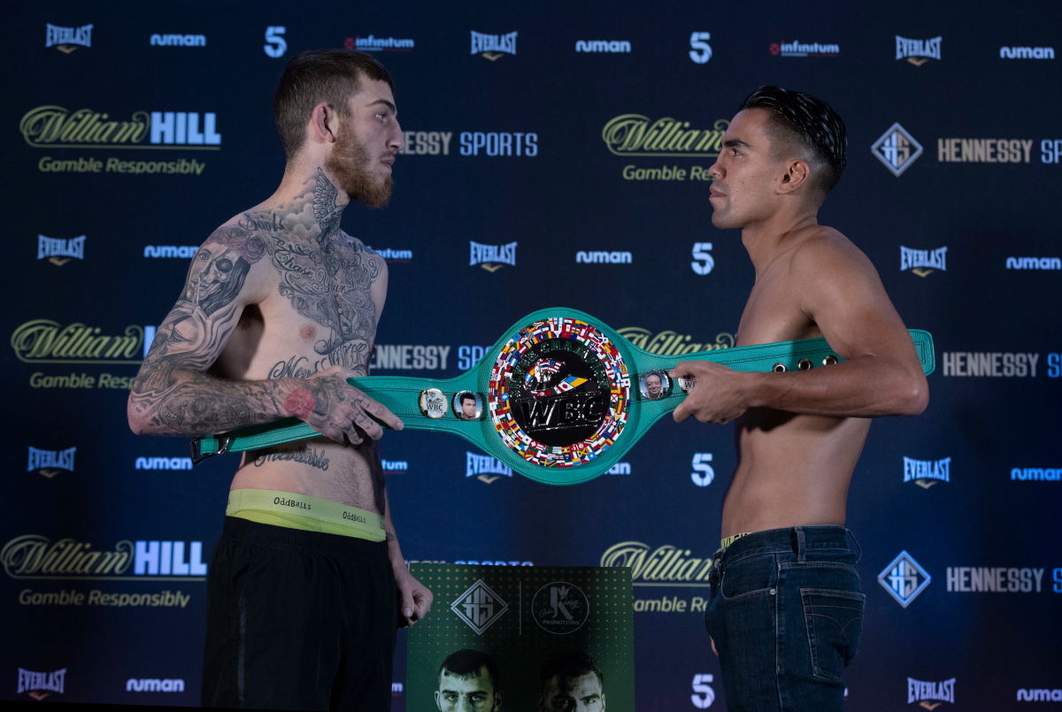 Sam Eggington vs Carlos Molina weights, TV channel, running order & undercard