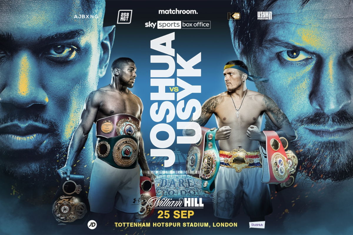 Anthony Joshua vs Oleksandr Usyk confirmed and on Sky Sports Box Office