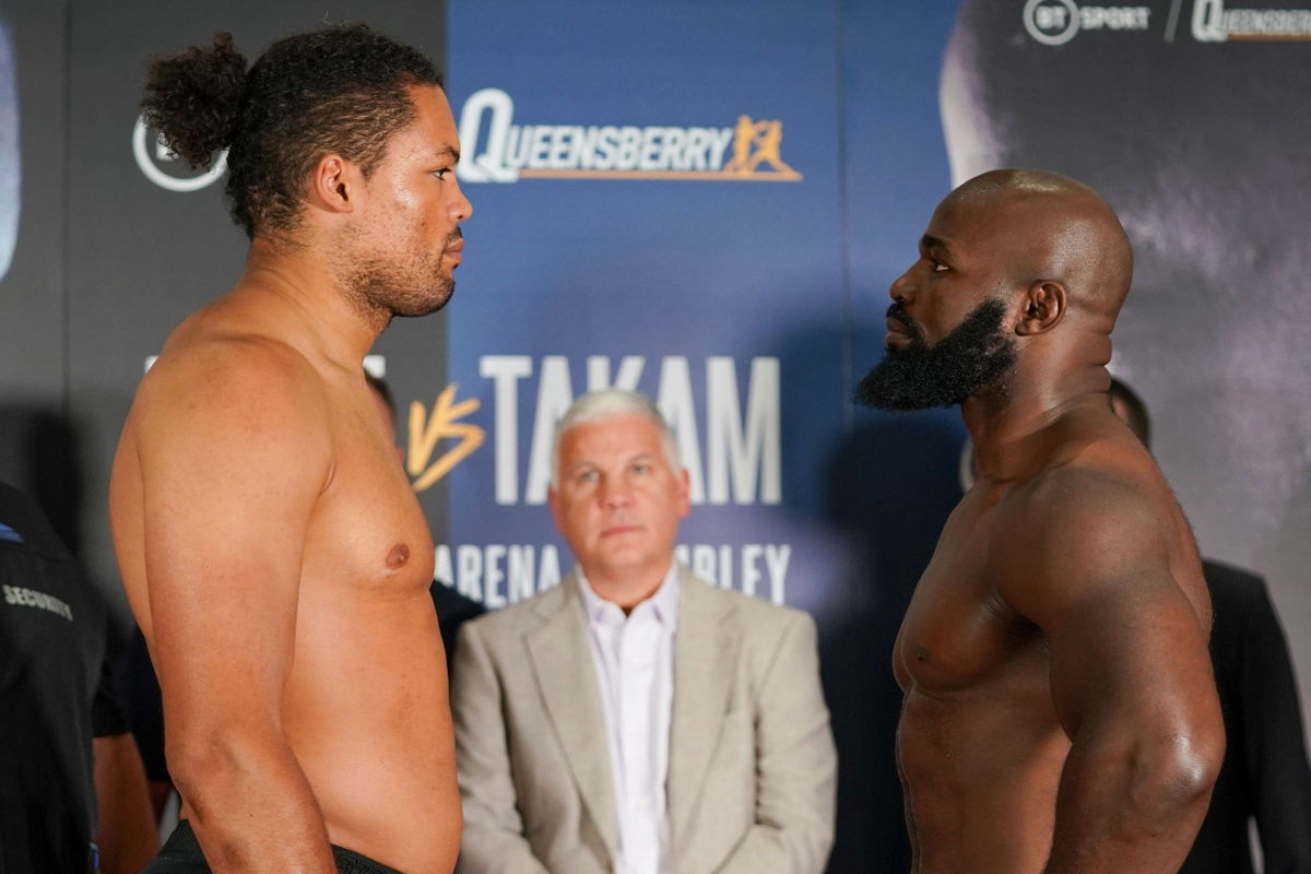 Joe Joyce vs Carlos Takam weights, TV channel, running order & undercard