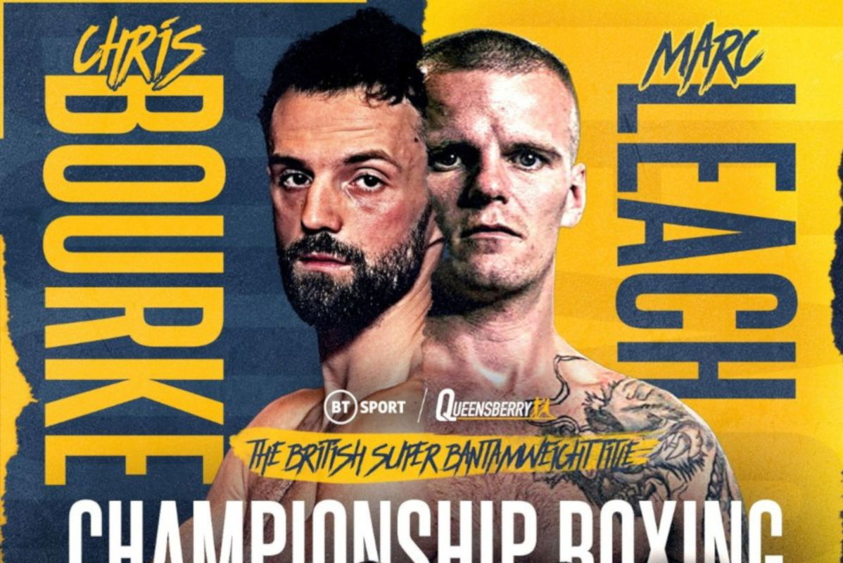 Chris Bourke vs Marc Leach confirmed for the vacant British title