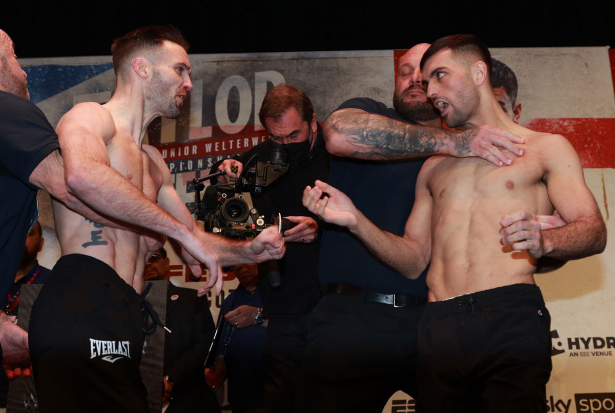 Josh Taylor vs Jack Catterall weights, running order, TV channel & undercard