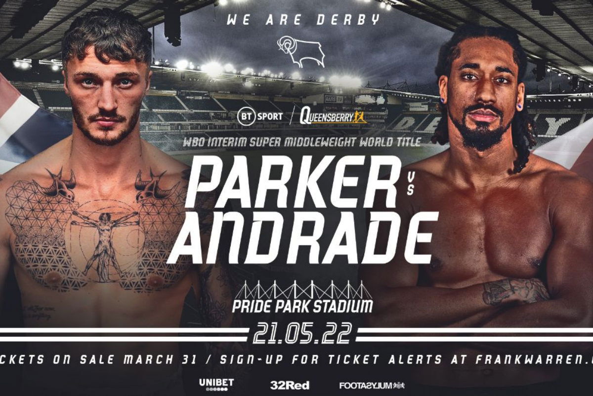 Demetrius Andrade must go into Zach Parker backyard as football stadium confirmed