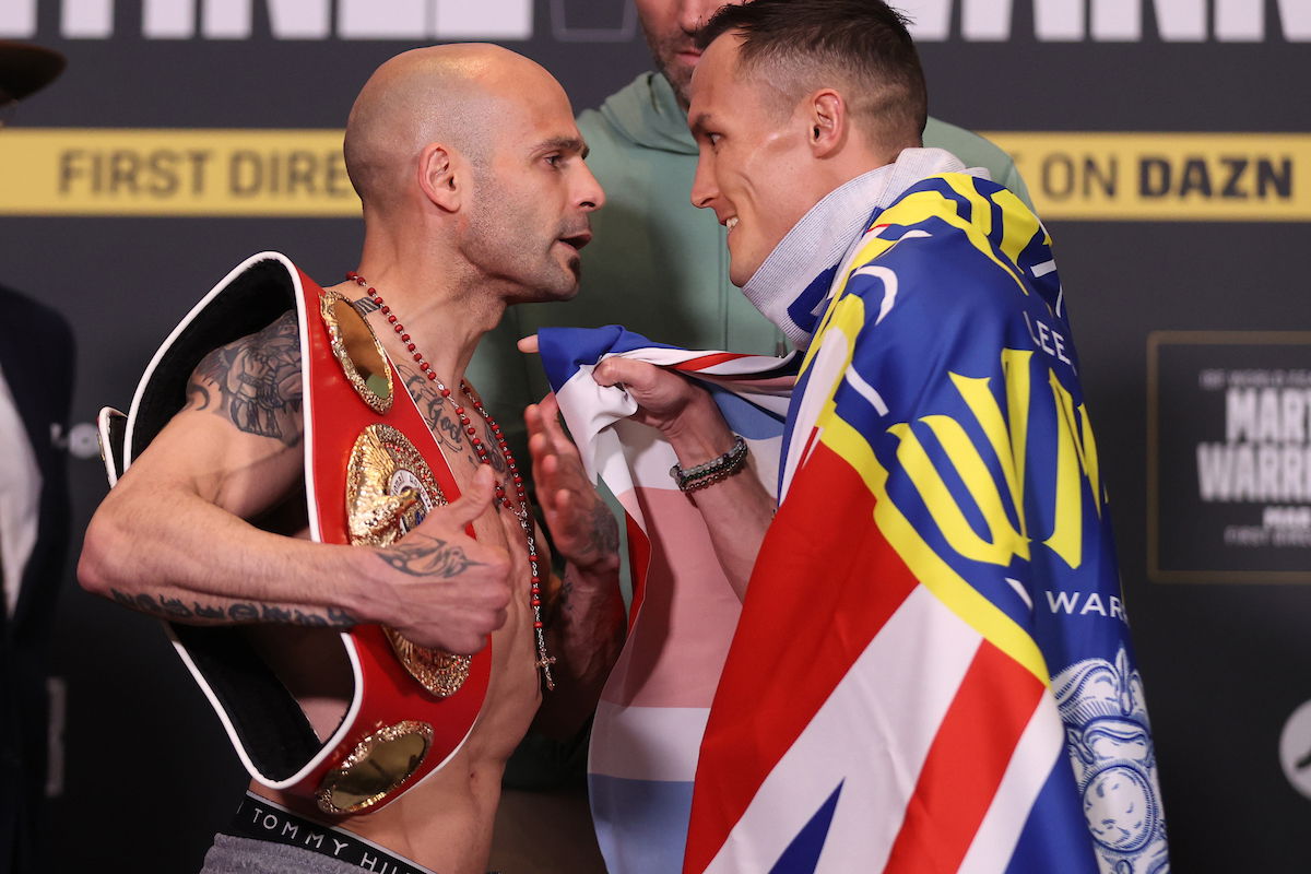 Kiko Martinez vs Josh Warrington 2 weights, running order, TV channel & undercard