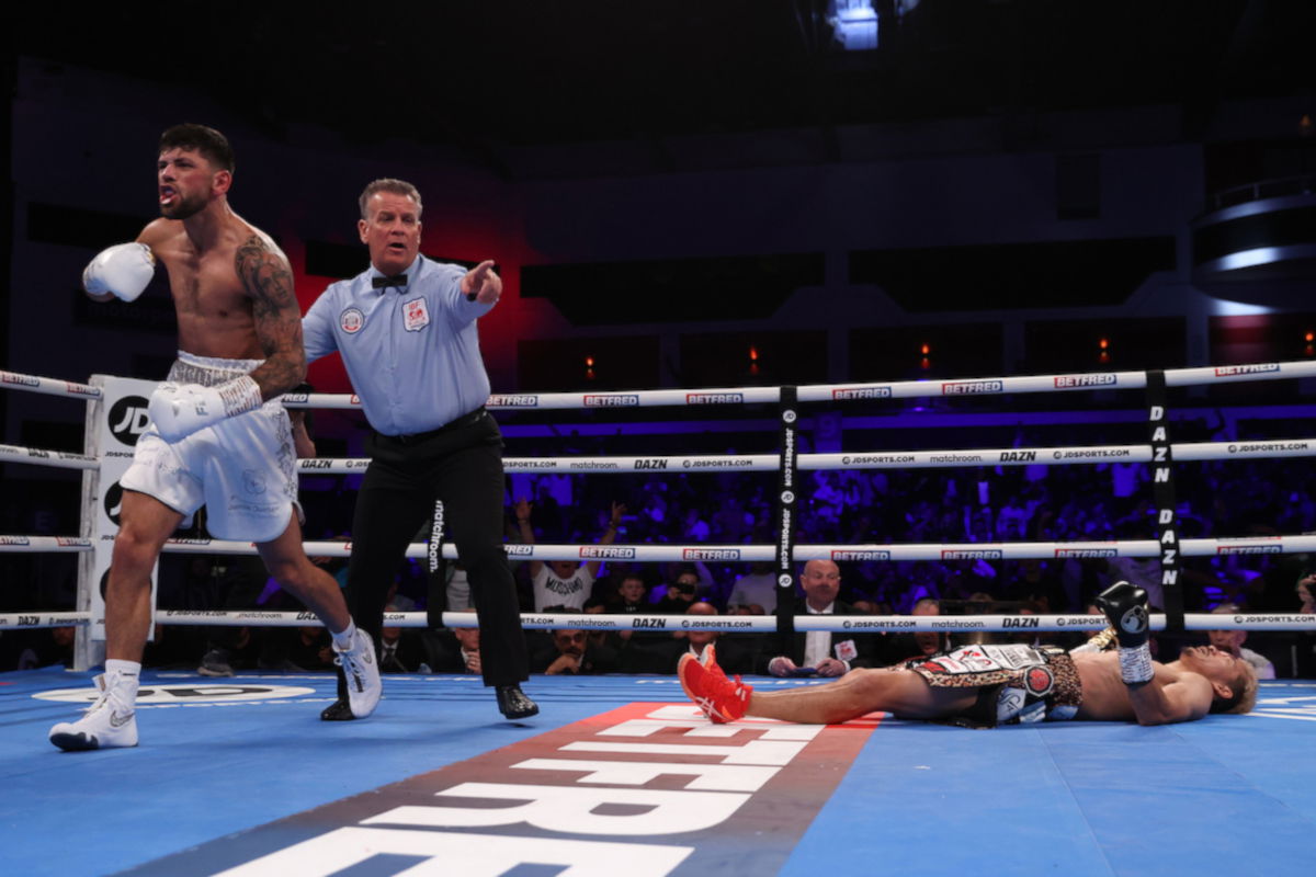 Joe Cordina lands punch of his life, destroys Kenichi Ogawa to become Wales’ 13th world champion