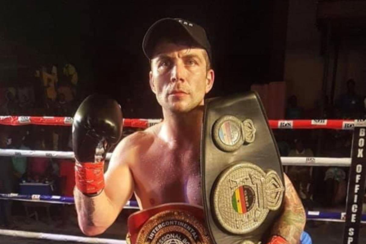 Lee McAllister – meet the Scottish belt collector with a Ghanaian boxing title