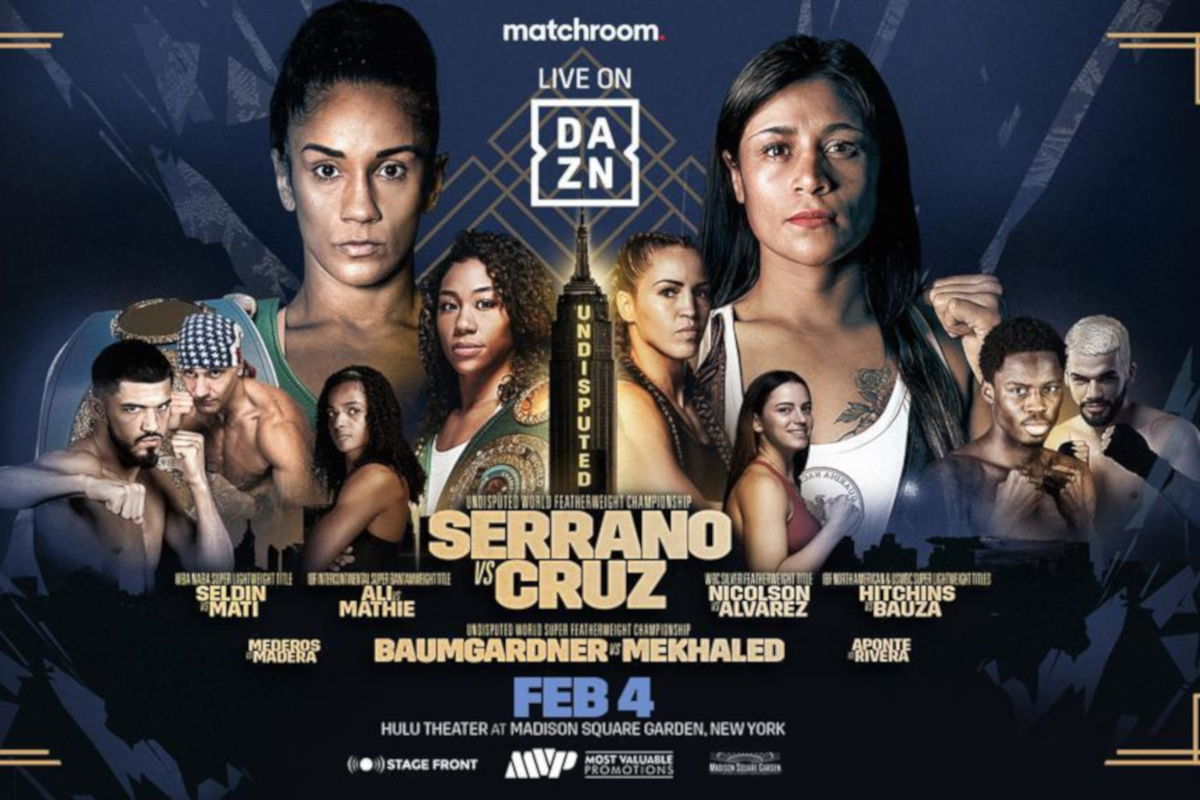 Amanda Serrano and Alycia Baumgardner in world title MSG double-header
