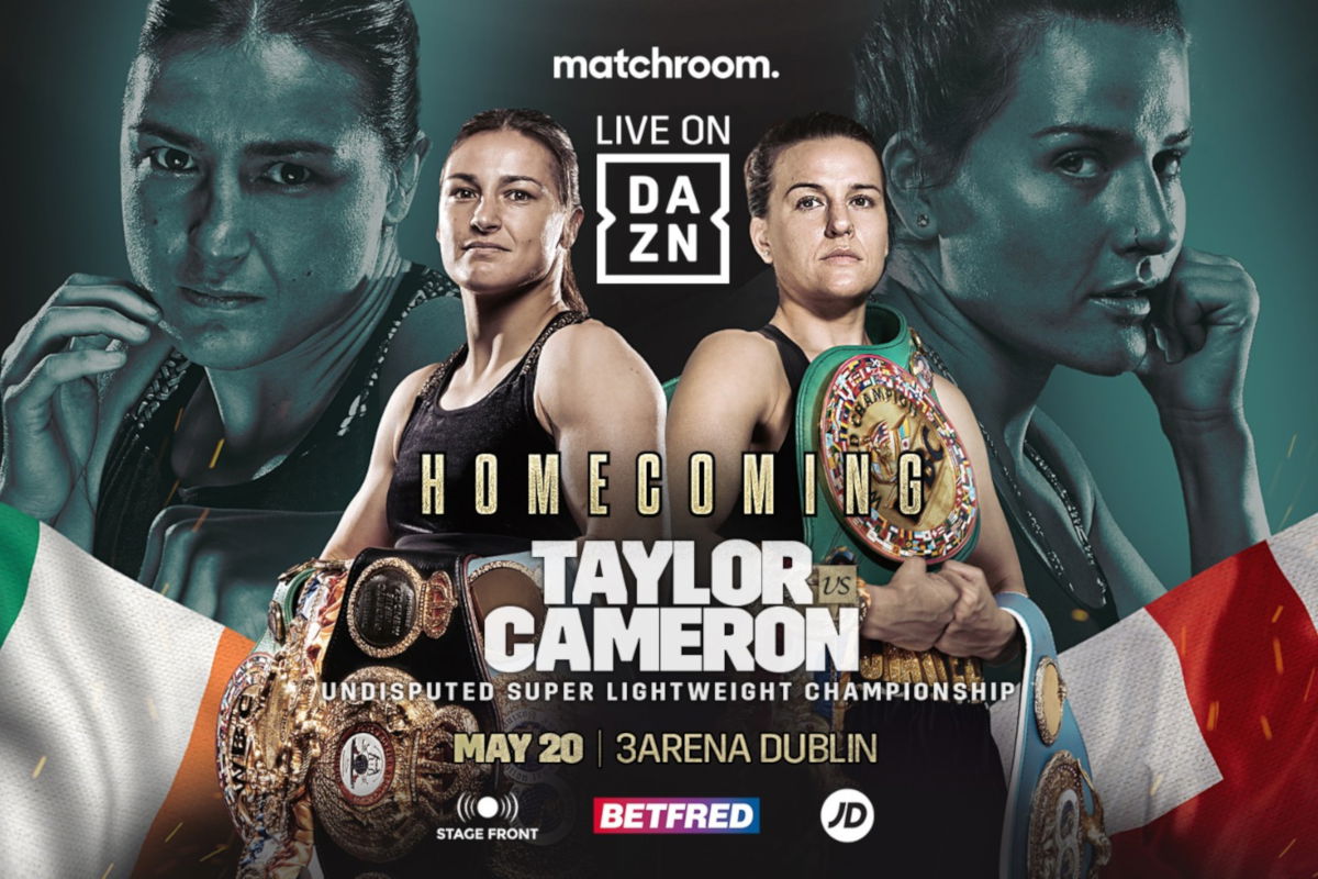 Katie Taylor swaps Amanda Serrano for Chantelle Cameron