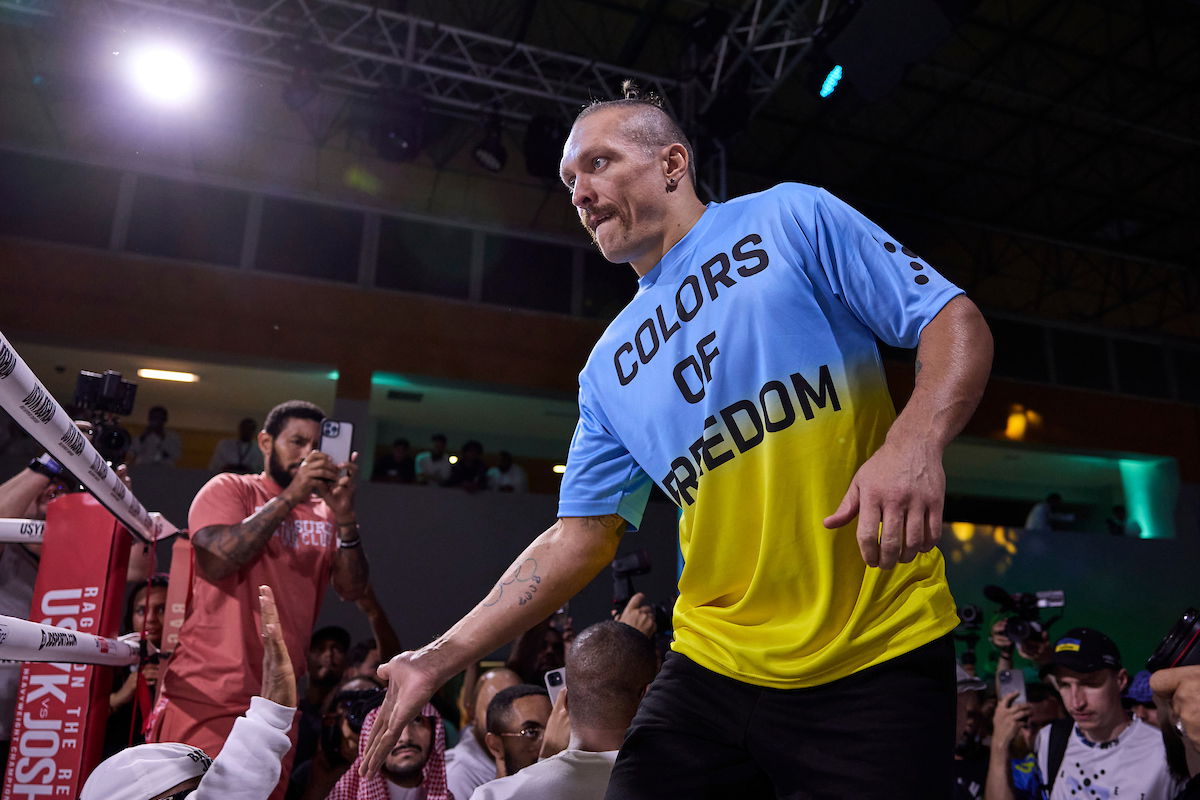 Oleksandr Usyk Ready to Fight & Saudi Boxing Federation link