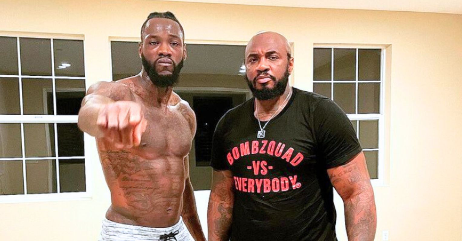 Deontay Wilder and Malik Scott