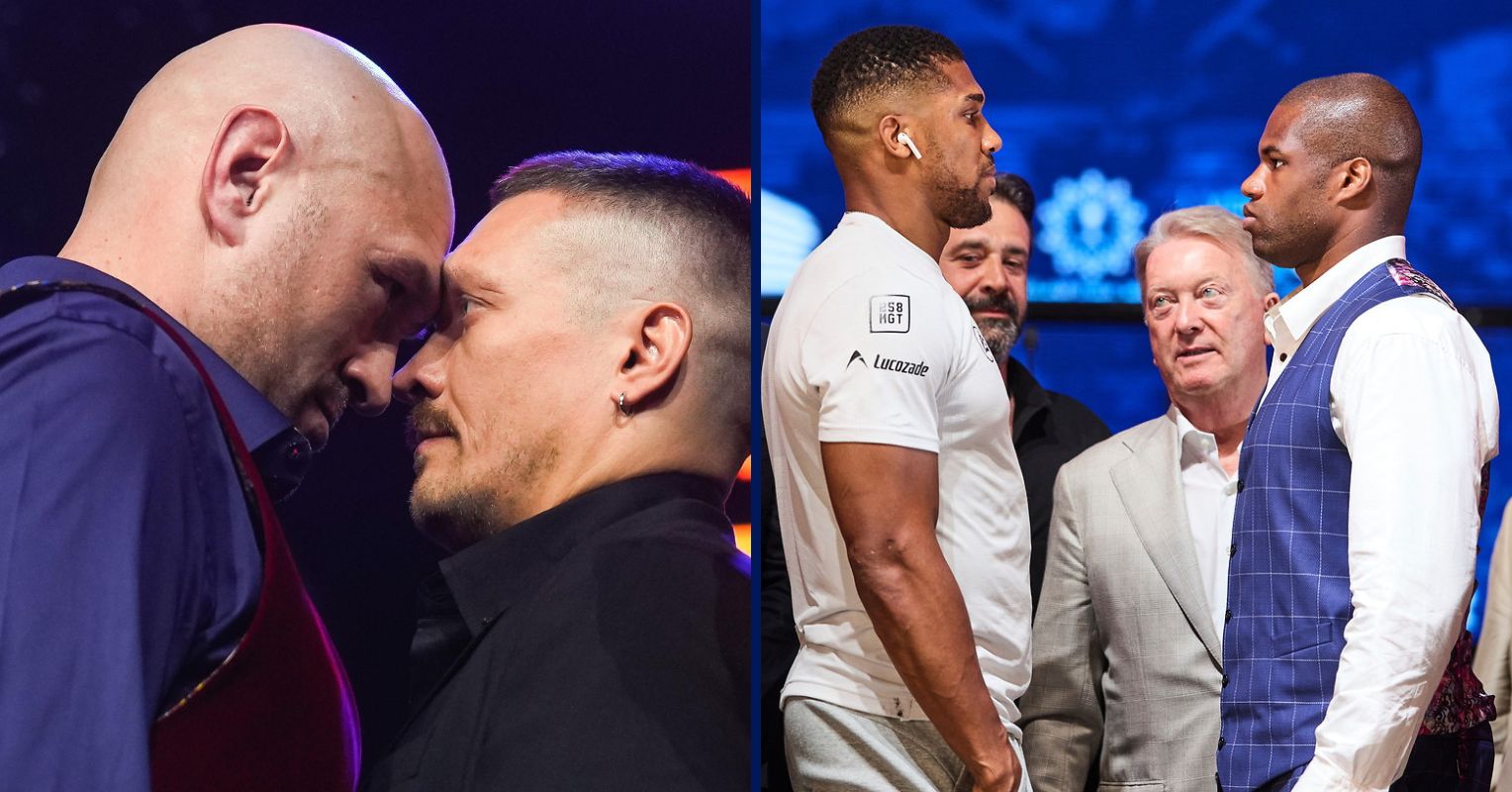 Tyson Fury And Oleksandr Usyk Completely Disagree On Anthony Joshua vs Daniel Dubois Prediction