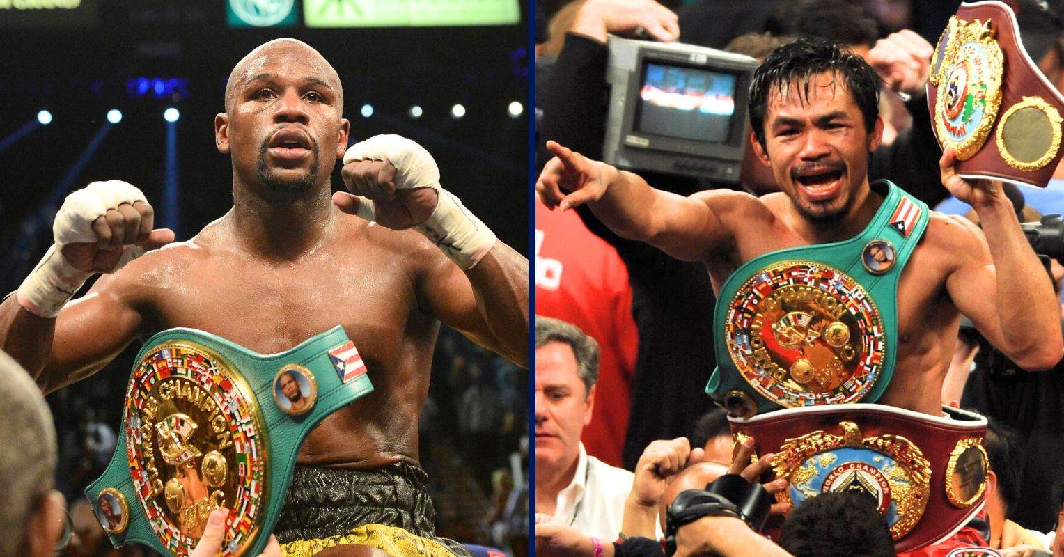 Oscar De La Hoya’s ‘Controversial’ Prime Pacquiao vs Mayweather Prediction: “I Really Think That”