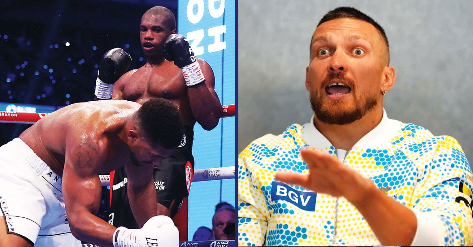 Usyk Reacts To Daniel Dubois Brutally Knocking Out Anthony Joshua After Predicting An AJ Win
