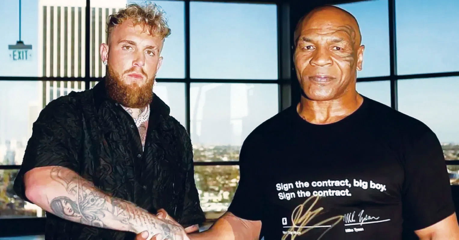 Heavyweight Champ Who Beat George Foreman Says He’ll “100%” Replace Mike Tyson In Jake Paul Fight