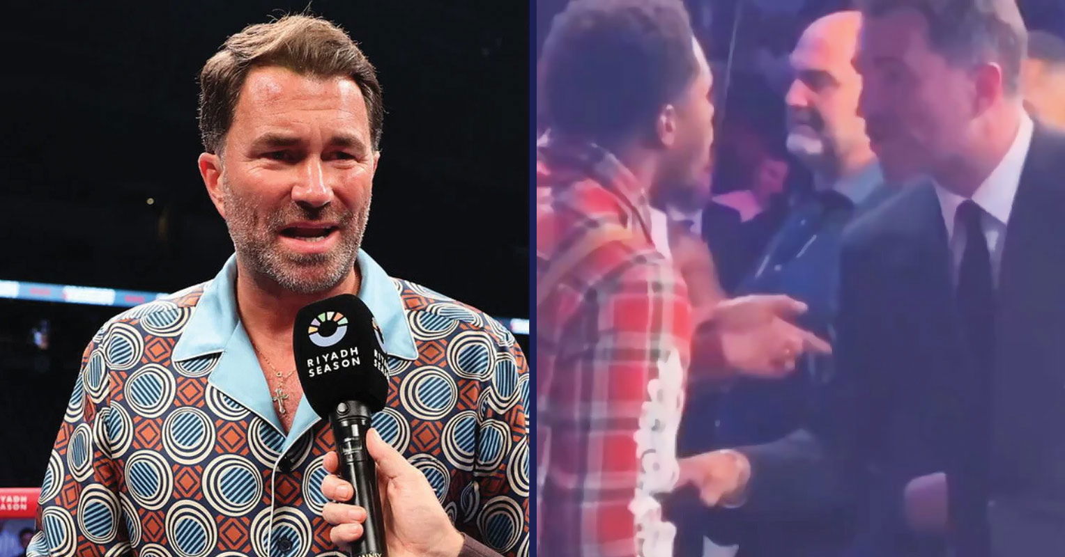 Eddie Hearn Reveals Everything Said In ‘Heated’ Devin Haney Exchange: “You’re Like A Little Kid”