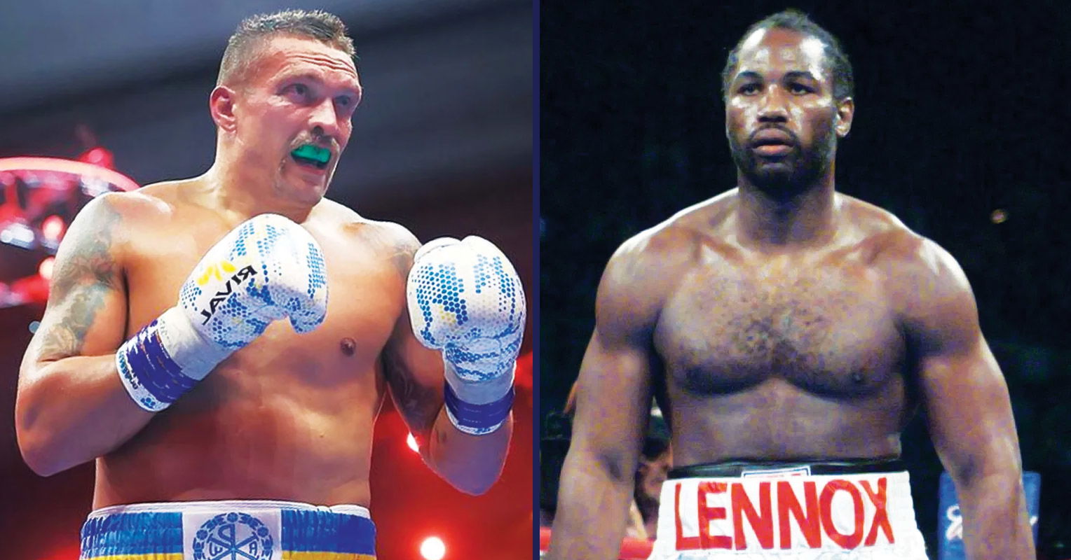 Anthony Joshua Predicts Who Would Win Between Oleksandr Usyk And A Prime Lennox Lewis