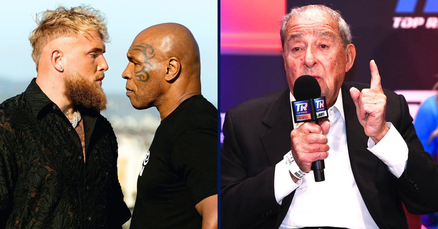Bob Arum Has No Doubt Who Wins Mike Tyson vs Jake Paul: “He’s Got No Chance”