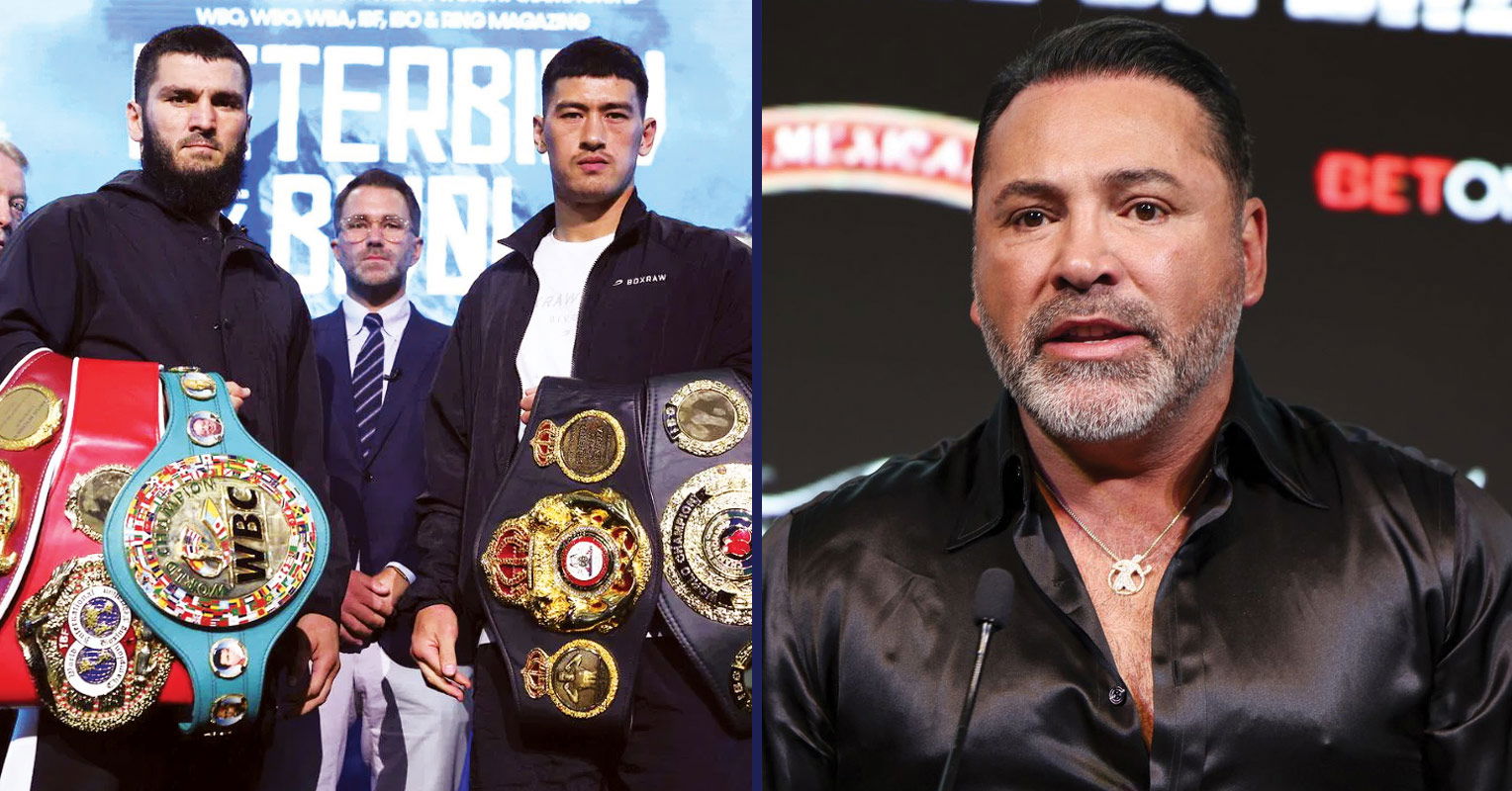Oscar De La Hoya Finally Makes His Beterbiev vs Bivol Prediction: “Could Be A Long Night For Him”